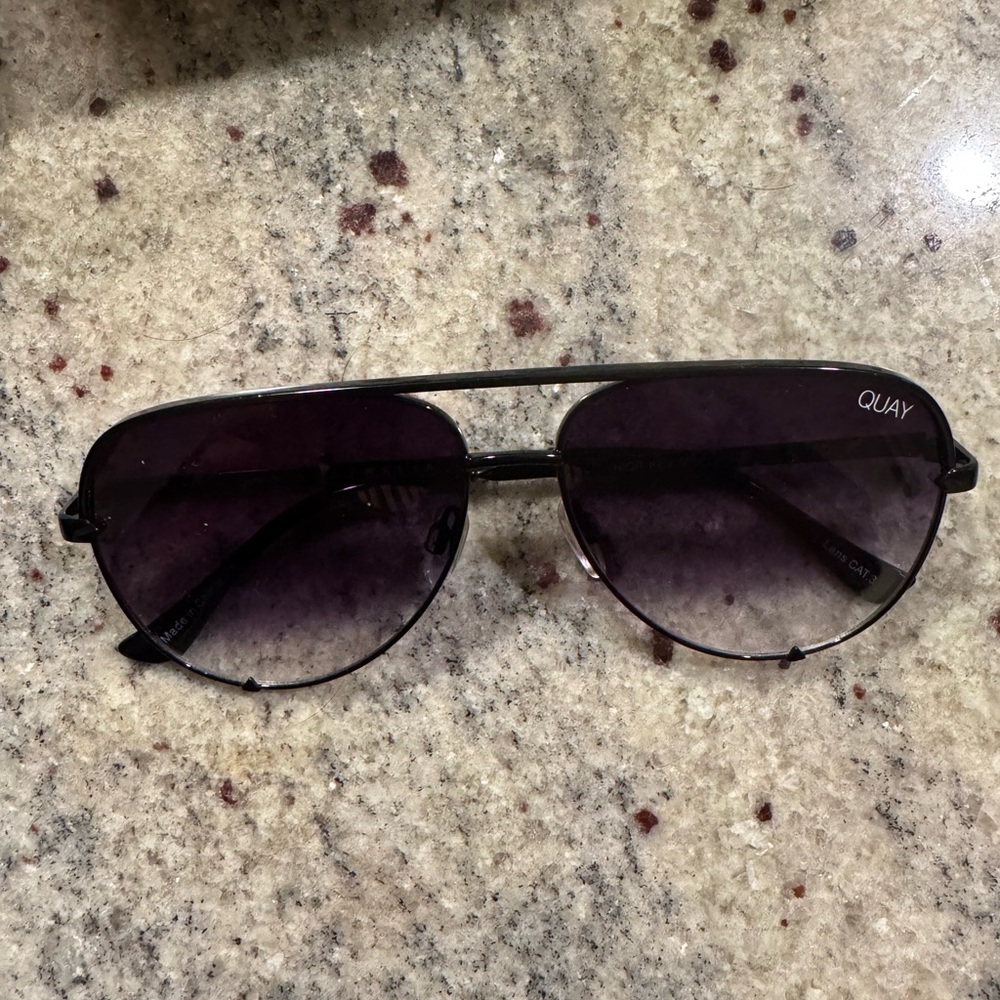 Quay Australia Aviator Sunglasses-mini high key
